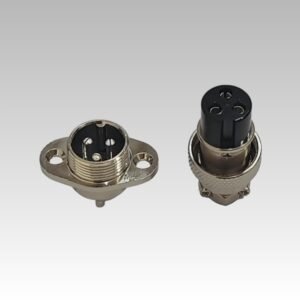 GX Square Flange Receptacle